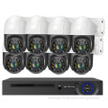 XMEye 8MP 4MP 8CH POE PTZ CCTV Camera Kit